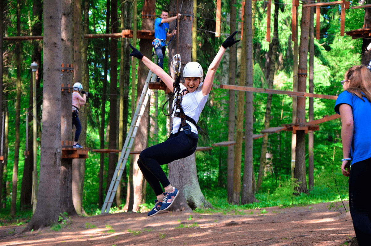 Маршруты верёвочного парка Tree To Tree