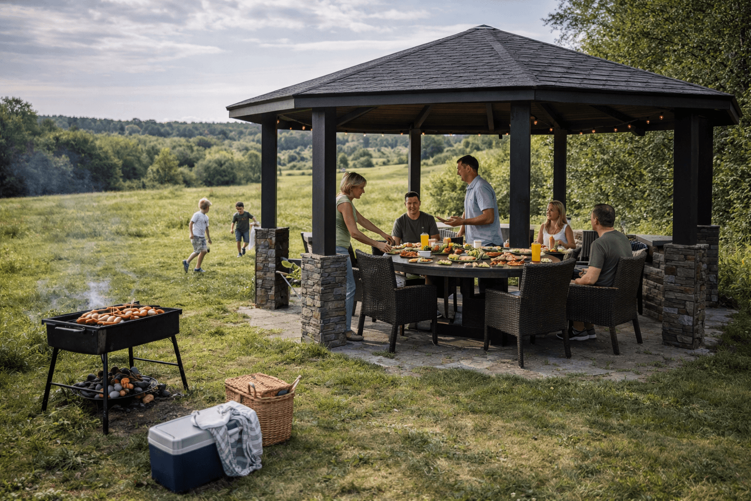 Как организовать отдых в беседке в Санкт-Петербурге без лишней суеты