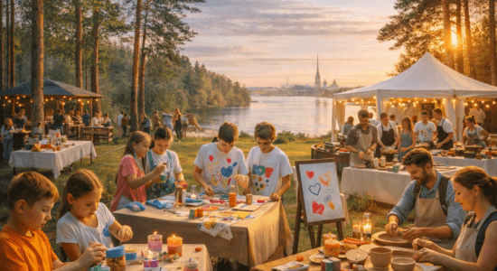 Какие мастер-классы лучше всего подходят для праздника в Санкт-Петербурге