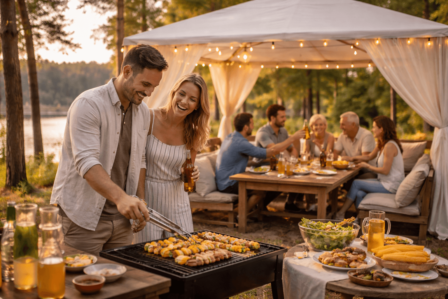 Небольшой праздник в СПб: почему шатер часто удобнее открытой площадки