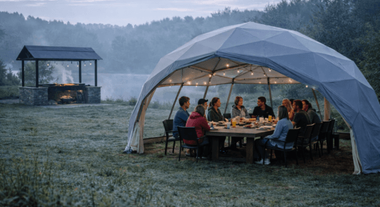 Шатер для небольшой компании в СПб: в каких случаях это самый удобный формат